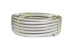 Труба гофр. из нерж. стали SS304 Stahlmann 15А, неотожженная, 100м