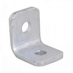 Уголок, Конкреп. Strut 90° 5 отверстий, 160х110мм усиленный R (оцинк.)