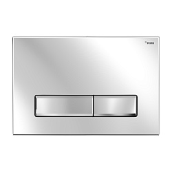 Панель смыва РЕХАУ NOVA LONG 001 с прямоугольными клавишами, пластик, хром, глянцевый