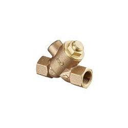Клапан обратный, Oventrop, пружинный, универсальный, DN-20, 3/4", ВВ, PN, бар-25, T°C -от -10 до +150, бронза/латунь, с уплотнением из EPDM