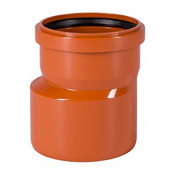 Редукция, Ostendorf, KGR эксцентрическая, 250, 200, PVC (поливинилхлорид)