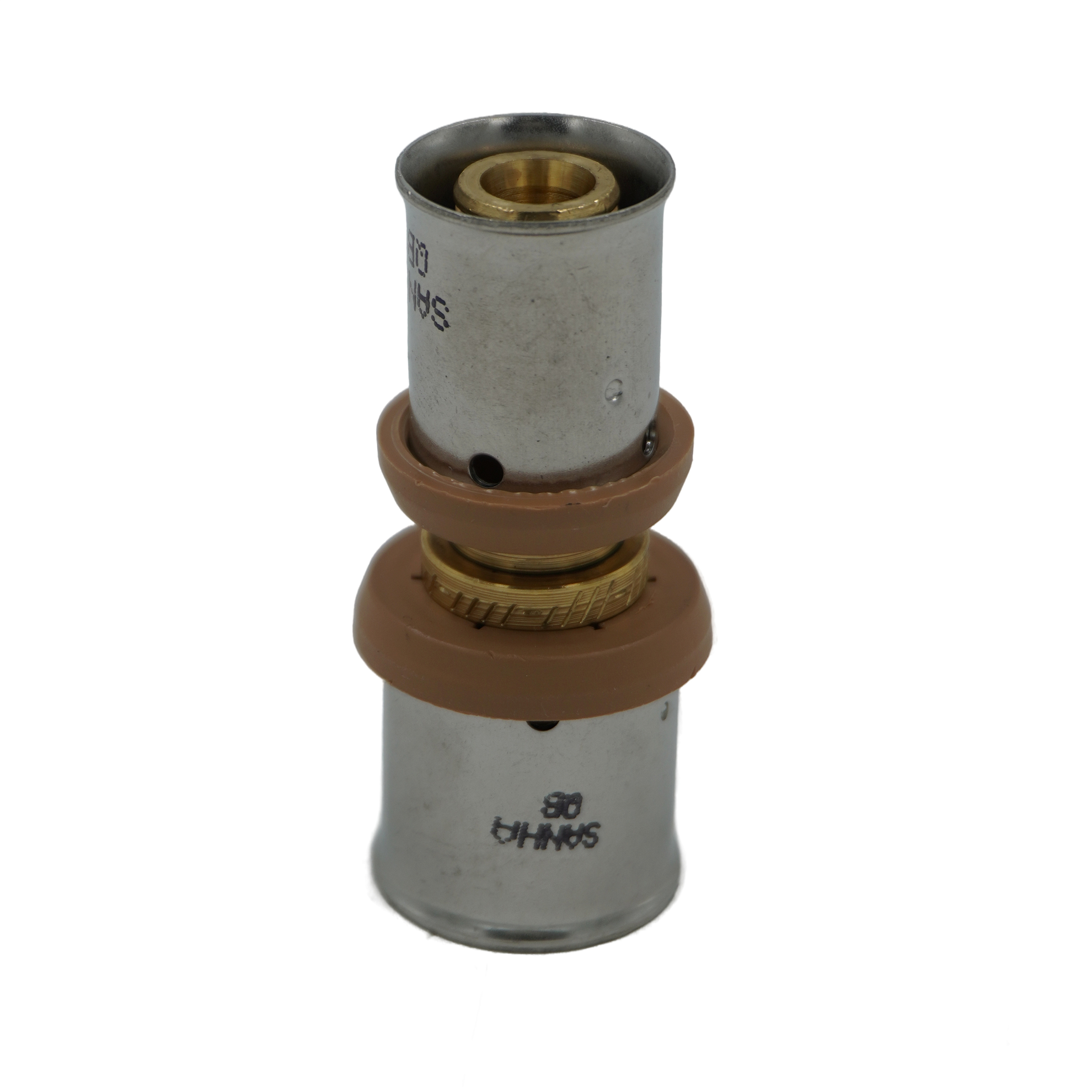 Муфта ЗАНА (SANHA)  редукционная 3fit-Press 20x2,0 - 16x2,0 ВПр, 25240