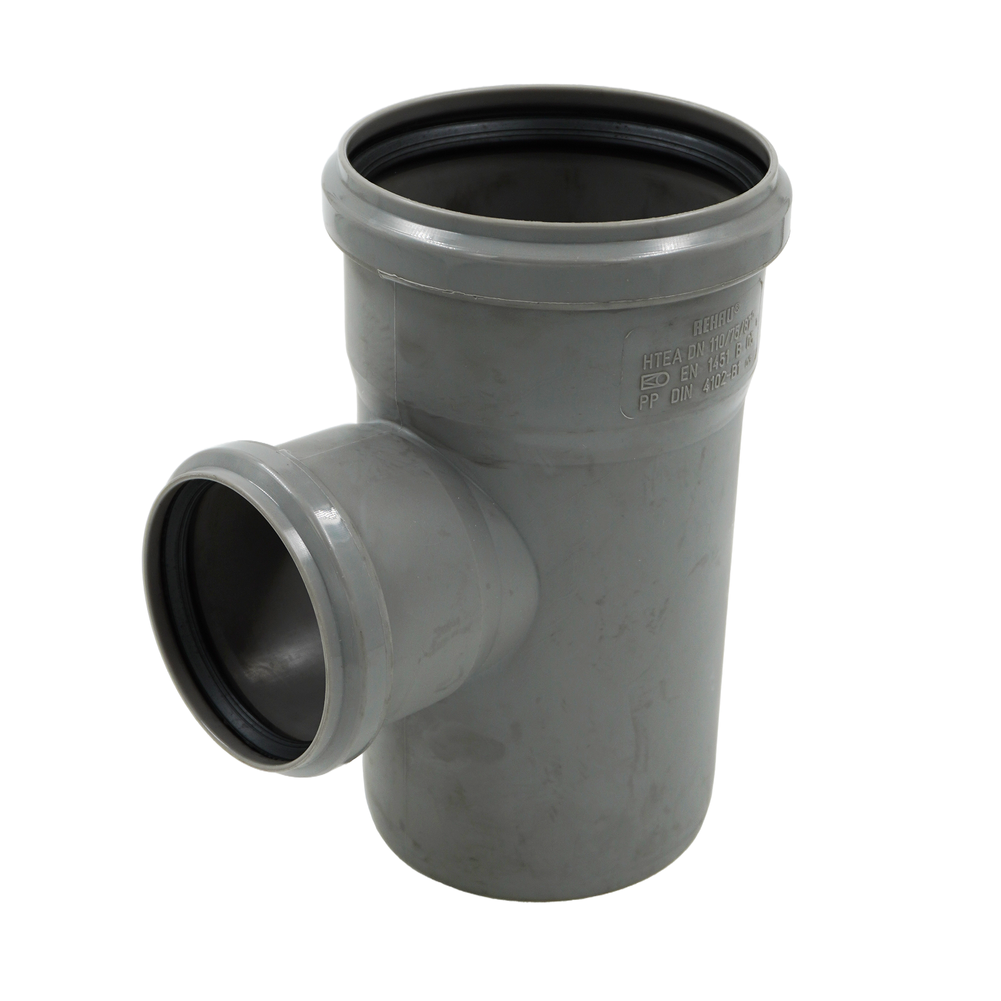 Тройник Rehau 110/75/87