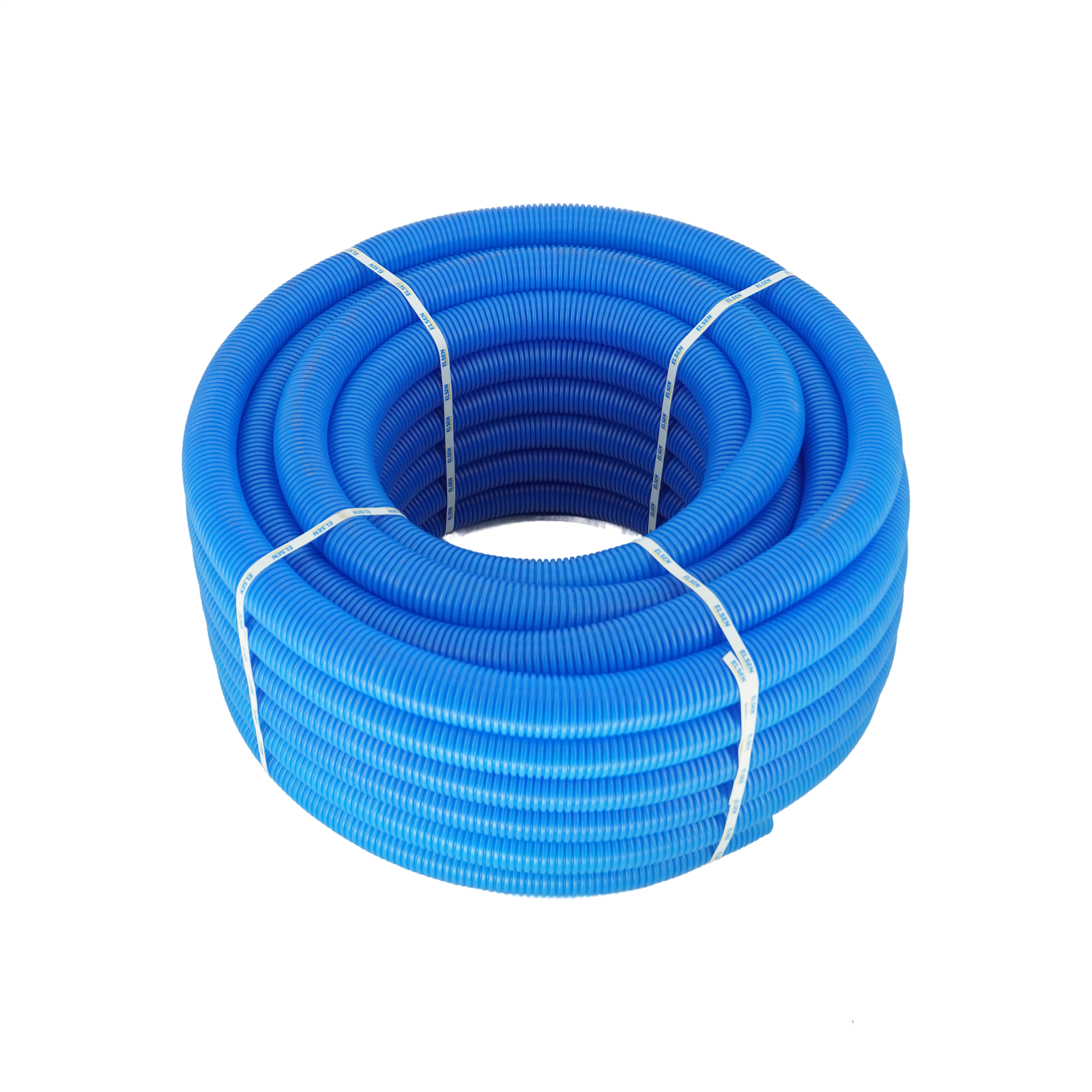 Труба гофрированная, ELSEN, FlexLight, для Ø32, наружный Ø40, синяя, бухта 30 м