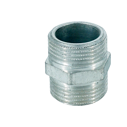 Ниппель, ELSEN, TIN латунь, НН, 3/4", 3/4", равнопроходной