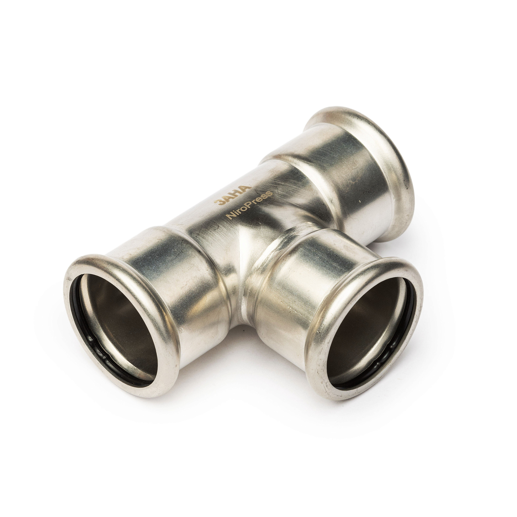 Тройник ЗАНА (SANHA)  ВПр 108,0, нерж.сталь, 91130