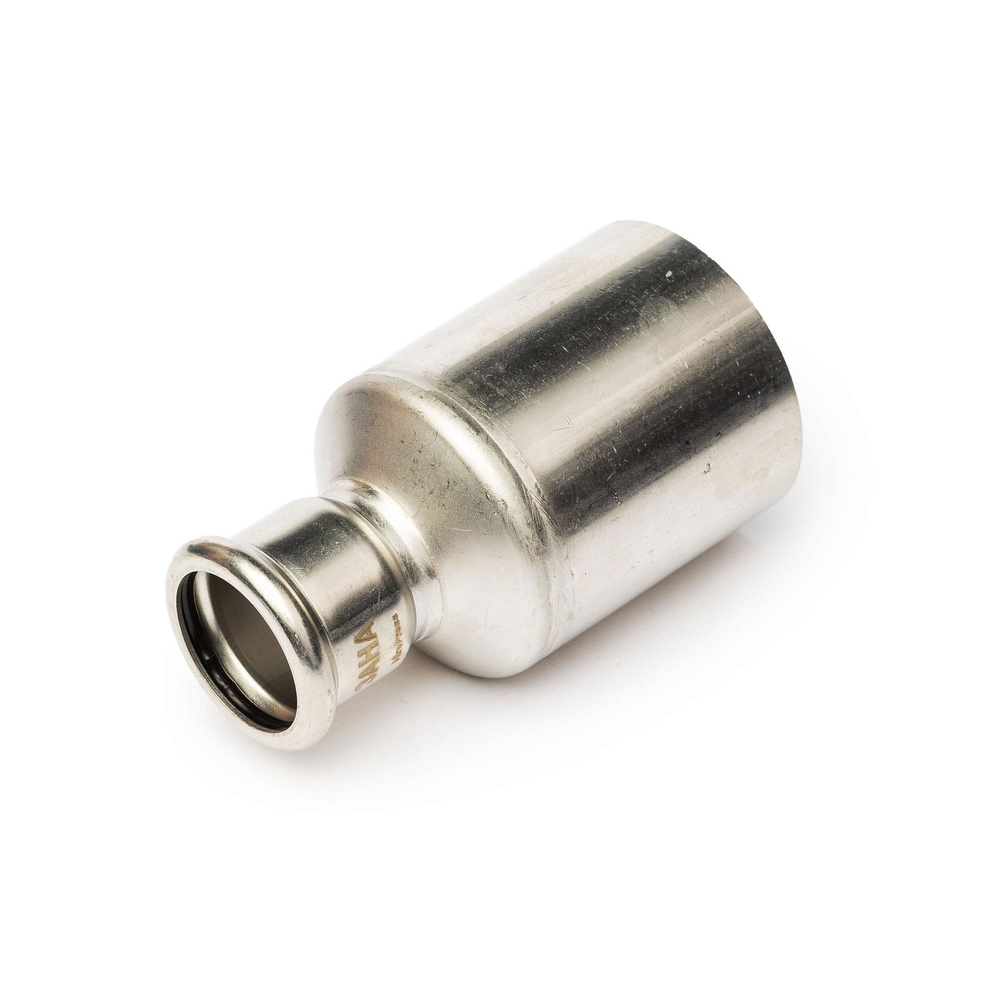 Ниппель ЗАНА (SANHA)  редукц. ВПр-НПр 108,0ax76,1, нерж.сталь, 91243