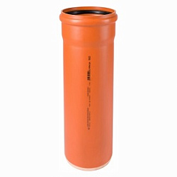 Труба канализационная, Ostendorf, KGEM SN8, Ø-315, длина, мм-1000, PVC