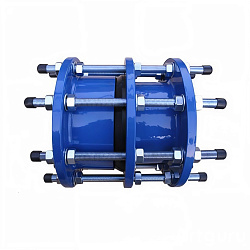 Соединение разборное, PN16, DN 350, корпус ковкий чугун, уплотнение EPDM