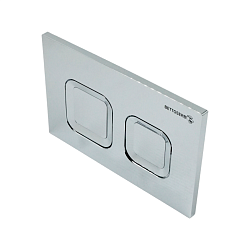 Клавиша смыва BETTOSERB хром глянец квадр. Материал: пластик. Цвет: хром глянец