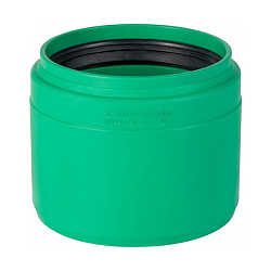 Переходник на раструб керамической трубы, Ostendorf, KG2000USM, 160, PP-MD (полипропилен)