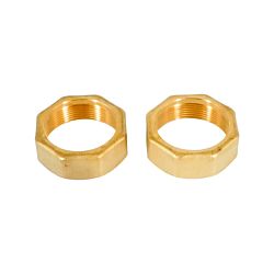 Набор присоединительных втулок Oventrop "Regumat" Ду32, накидные гайки G2" (2 шт.)