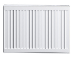 Радиатор панельный, Brugman, Profil-K Typ, профильный, FEK 11, глубина, мм-61, высота, мм-500, длина, мм-1100, боковое подключение, рабочее давление, бар-10, цвет-RAL 9016 (белый)