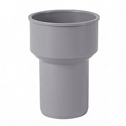 Переходник на металлическую трубу, Ostendorf, HTS, 40/40, без манжеты GA, PP (полипропилен)