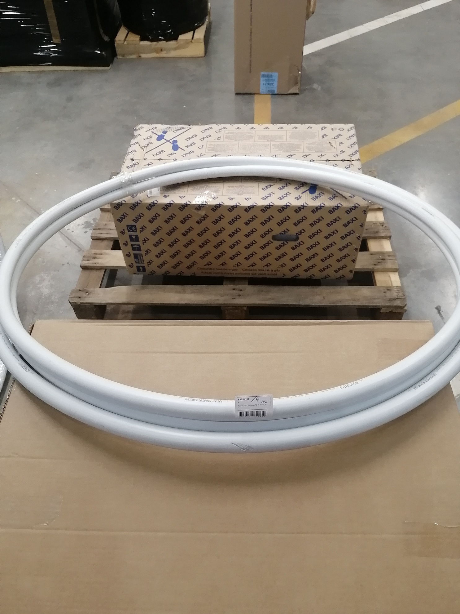 Труба 32x3 PE-X/AL/PE-X с алюминиевым слоем, сваренным лазером, 10 м