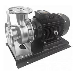 Консольно-моноблочный насос из нерж.стали NBV iNOX 125-200-55/2 CN-A1-D-E-B-A-E