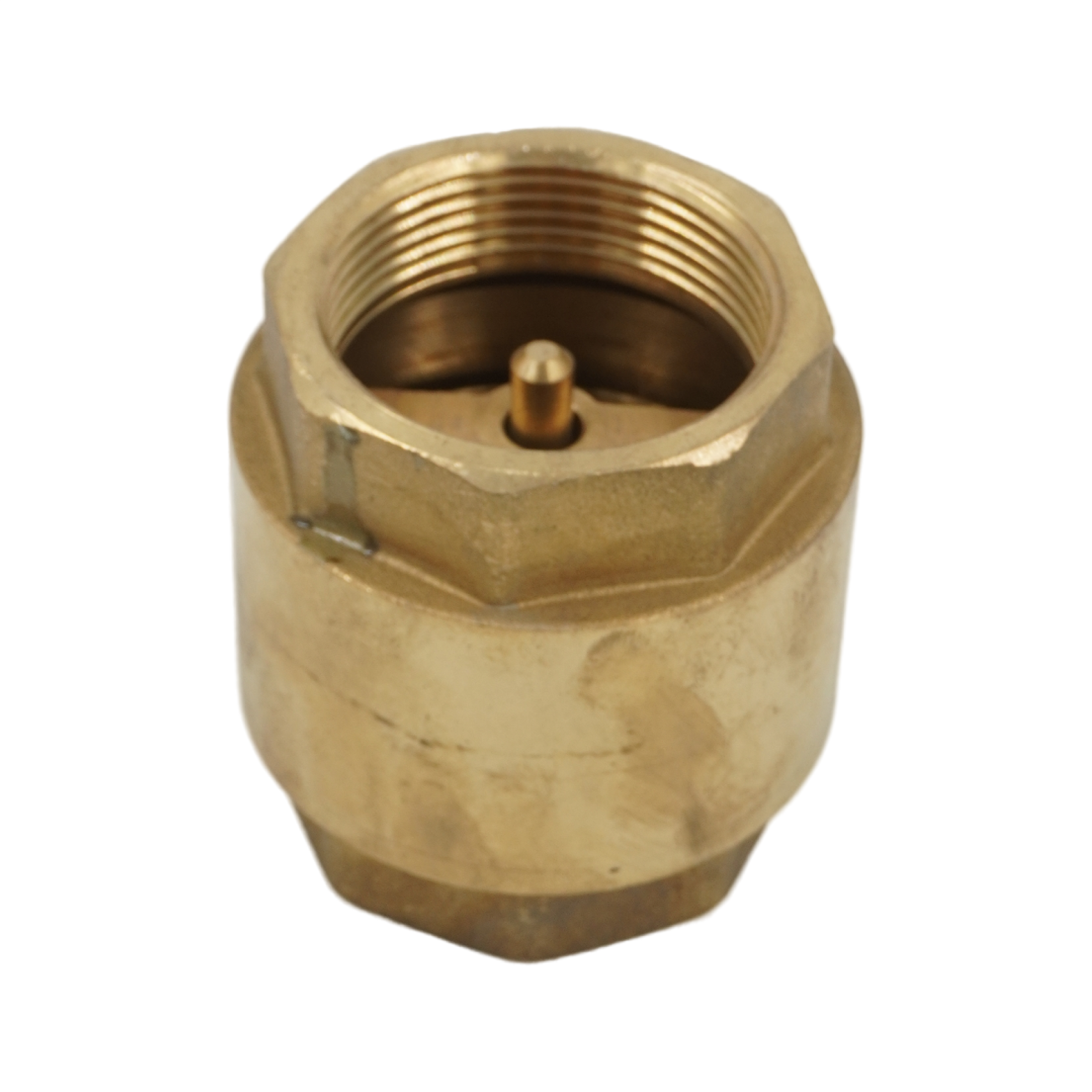 Клапан обратный, ELSEN, пружинный, универсальный, 1 1/2", ВВ, PN, бар-10, T°C -от 0 до +80, латунь, с металлическим затвором