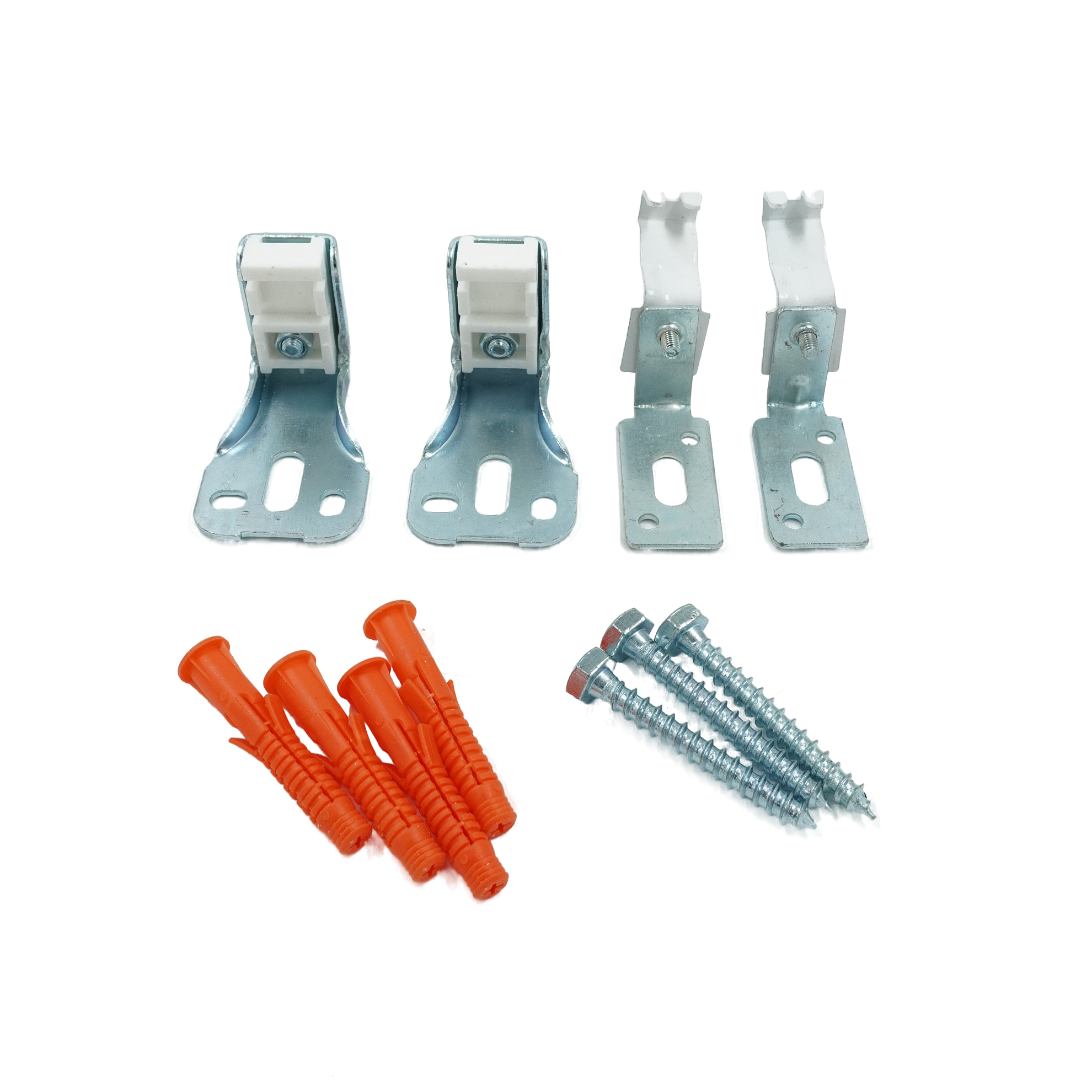 Кронштейн настенный, одинарный Elsen для радиаторов с нижним подключением всех типов, кроме 10 (производство Чехия). В комплекте: кронштейн - 2 шт, опора - 2 шт, шурупы 8*60 мм, дюбели Ø10 мм