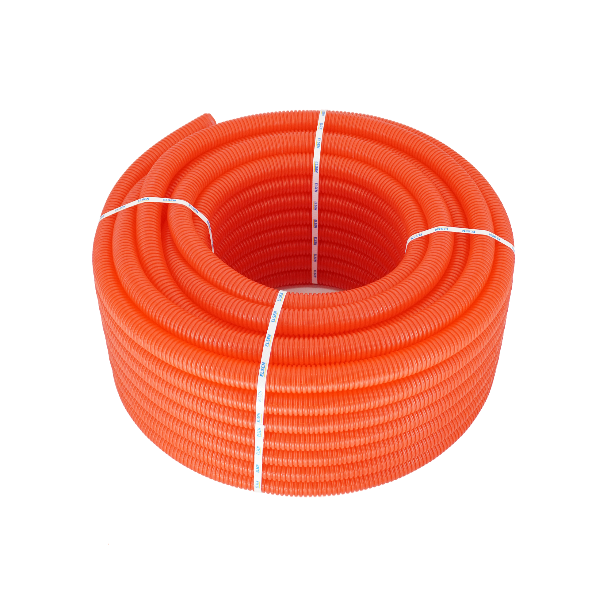 Труба гофрированная, ELSEN, FlexLight, для Ø-20, наружный Ø-32, красная, бухта 50 м