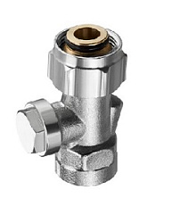 Соединение резьбовое Combi 3, 3/4" НГ x 1/2" ВР, запорно-присоединительное
