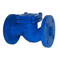 Клапан обратный подъемный ГРАНЛОК® RD16, DN200 PN16 Тмакс. = 300 °C, ф/ф, корпус-чугун
