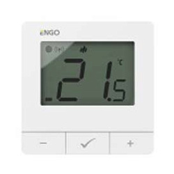 Умный терморегулятор ZigBee/868 МГц, 2хАА, белый