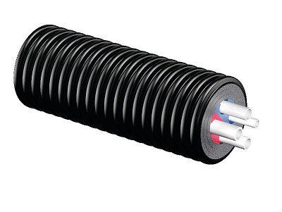 [Снято]Труба, Uponor, Ecoflex Quattro, 2х32х2,9-32х4,4-25х3,5/175, бухта 200 м (нов.арт.1136760)
