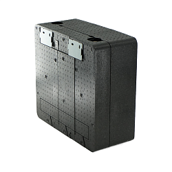 Комбинированная гребёнка, ELSEN, DN20, с гидрострелкой, подключение-1", 3 контура, размер отвода-1", мощность, кВт-47, расход-2 м3/ч, PN, бар-6, T°C -от +2 до +110, с крепежом и теплоизоляцией