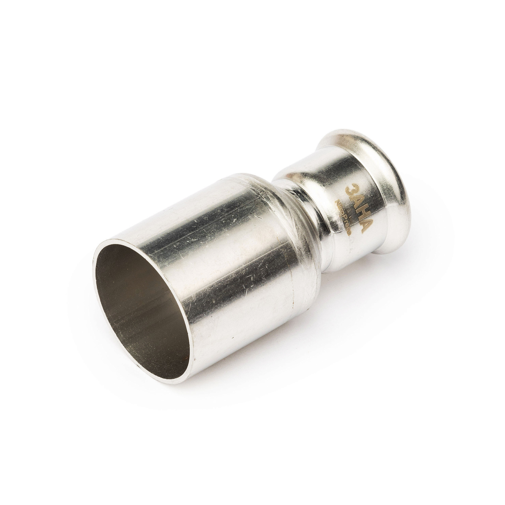 Ниппель ЗАНА (SANHA)  редукц. ВПр-НПр 108,0ax76,1, нерж.сталь, 91243