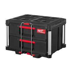 Ящик Milwaukee PACKOUT™ с 2-мя выдвижными отсеками