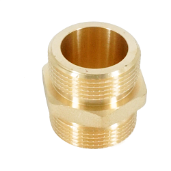 Ниппель, ELSEN, Metalit, НН, 1 1/4", 1 1/4", латунь, равнопроходной, CN