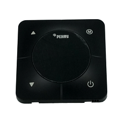 Терморегулятор, РЕХАУ, Nea, цифровой, 24 В, монтаж-наружный, черный