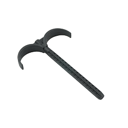 Крюк с дюбелем двойной удлиненный (8*110 мм)