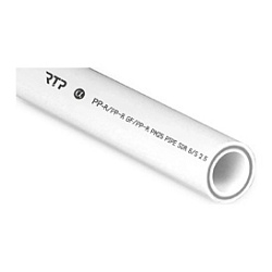 Труба PPR стекловолокно  20х3,4, PN25 2000мм белый