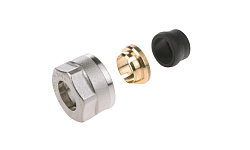 Резьбозажимное соединение, ELSEN, НГ ЕК, 3/4", 15, латунь, для медной трубы