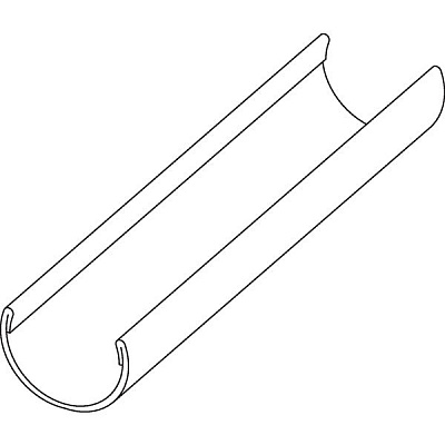 Желоб фиксирующий, DN-16/17, длина, мм-3000, для труб из полиэтилена RAU-PE-Xa