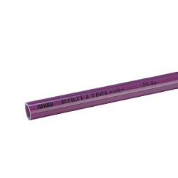 Труба, Rehau, RAUTITAN pink+, универсальная, 32x4,4, бухта 50 м, PE-Xa (полиэтилен)