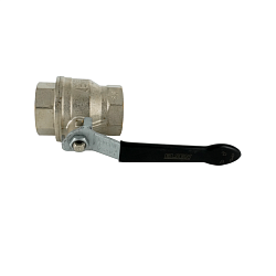 Кран шаровой, ELSEN, Strong T, 1 1/2", ВВ, ручка-рычаг, латунь