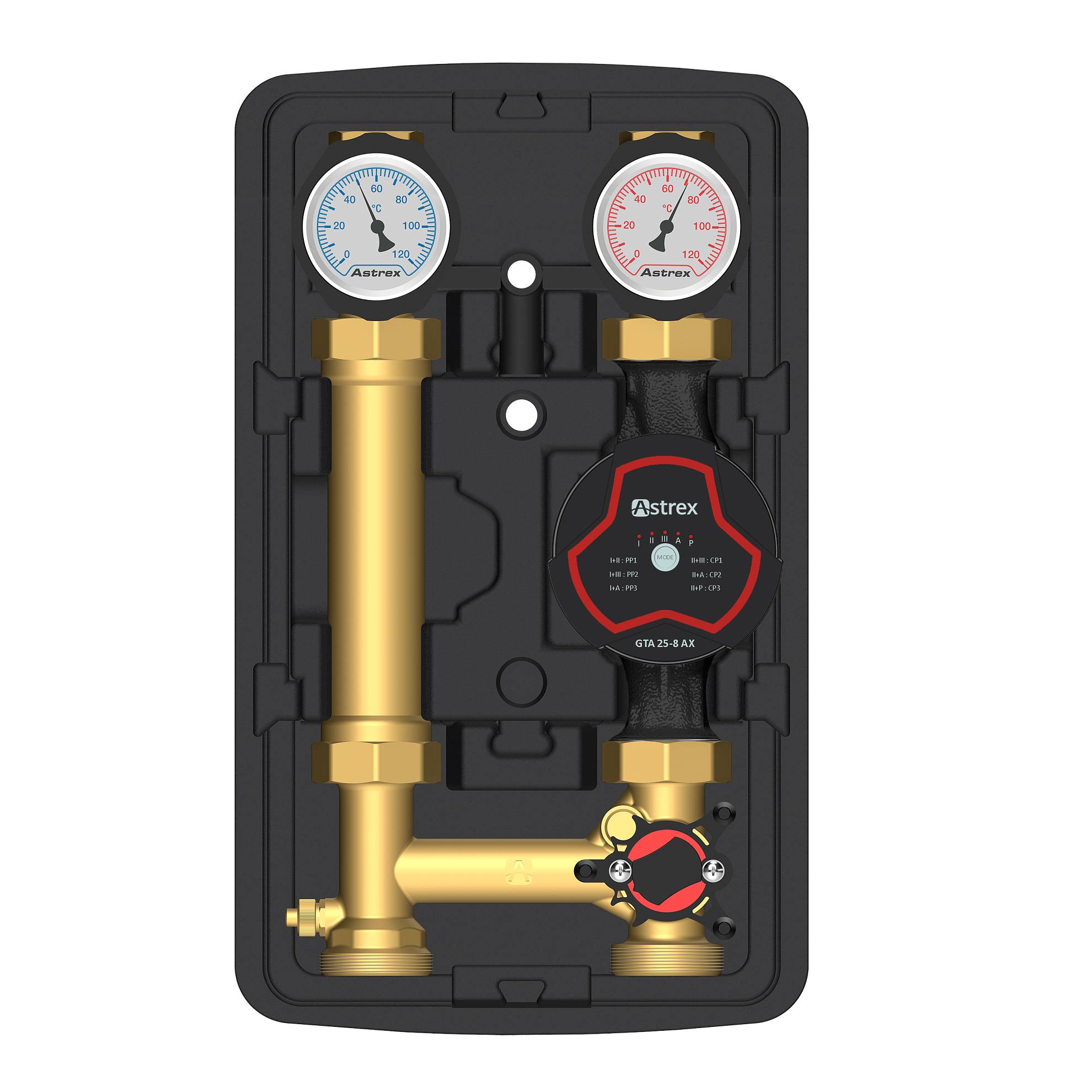 Насосные группы Astrex МС-UC DN25 c насосом Astrex GPA 25-8