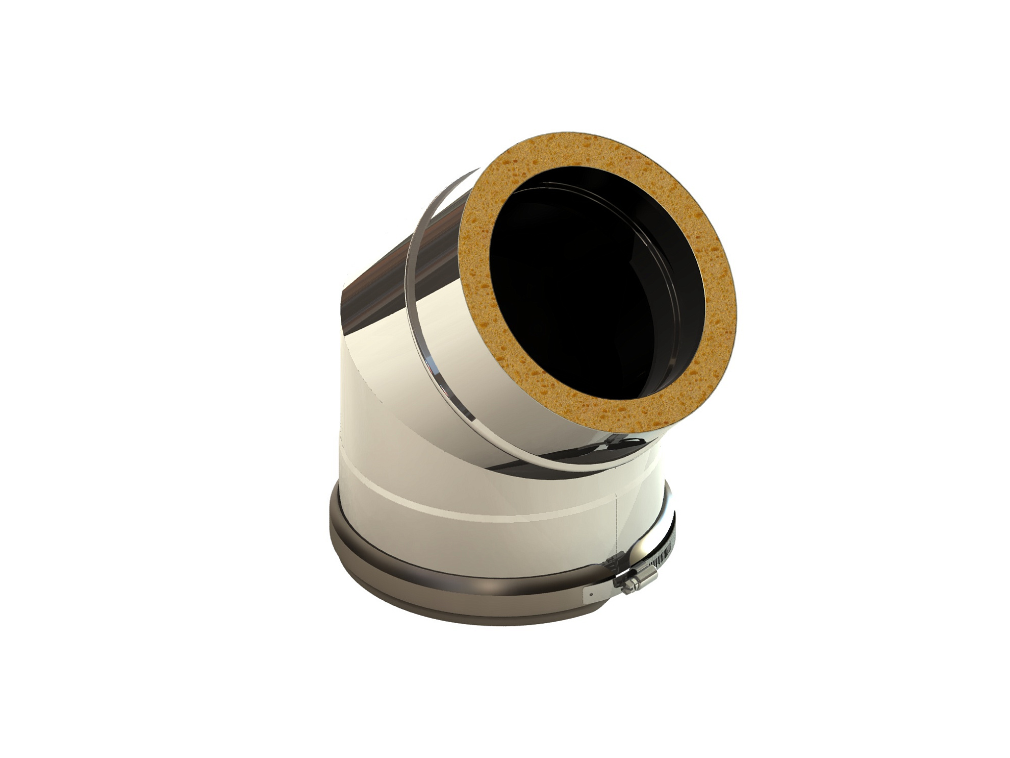 Колено 45°, Jeremias, DW-eco, диаметр, мм-300