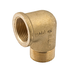 Угольник, ELSEN, Metalit, 90°, НВ, 3/4", 3/4", латунь