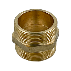 Ниппель, ELSEN, Metalit, НН, 2", 2", латунь, равнопроходной