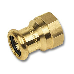 Муфта переходная 15x1/2" ВПр-ВР бронза, 8270g