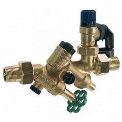 Группа безопасности водонагревателя, SYR, Typ 24, свыше 200 л, DN-20, 3/4"x3/4", давление срабатывания, 6 бар, T°C -30