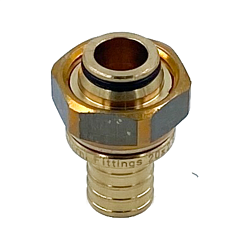 Переходник, НГ, ЕК, 20, 3/4", латунь