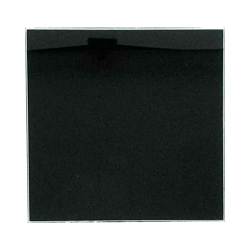 Накладка для вентилятора BETTOSERB, черное стекло.размер 17,5х17,5см
