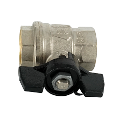 Кран шаровой, ELSEN, Strong T, 3/4", ВВ, ручка-бабочка, латунь (аналог EV34.1200)