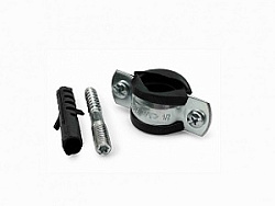 Хомут RTP в комплекте (М8), металлический, 1 1/4" (40-45мм)