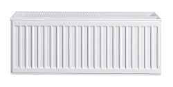 Радиатор панельный, Brugman, Profil-V, профильный, FEV 33, глубина, мм-155, высота, мм-500, длина, мм-500мм, нижнее подключение, с термостатическим вентилем, рабочее давление, бар-10, цвет-RAL 9016 (белый)