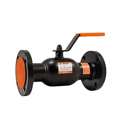 Кран шаровой стальной БИВАЛ® КШТ.10.150.16 DN150 PN16 Ф/Ф NEW Lстр.=380 мм